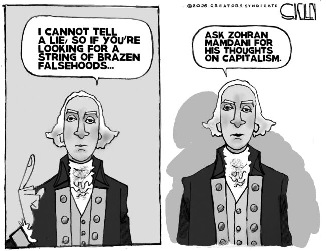 Cartoon commentary